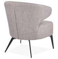 Maysun - Design Fauteuil - OPHELIE Grijs - Zwart