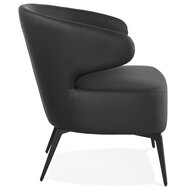 Maysun - Design Fauteuil - GINGER Zwart - Zwart