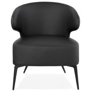 Maysun - Design Fauteuil - GINGER Zwart - Zwart