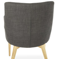 Maysun - Design Fauteuil - GENEVA Donkergrijs