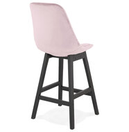 Maysun - Design Barkruk - BABETTE MINI Roze - Zwart