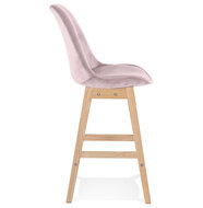 Maysun - Design Barkruk - BABETTE MINI Roze - Naturel