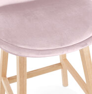 Maysun - Design Barkruk - BABETTE MINI Roze - Naturel