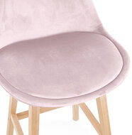 Maysun - Design Barkruk - BABETTE MINI Roze - Naturel