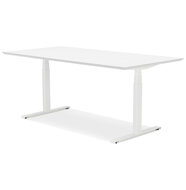 Maysun - Elektrisch Zit-Sta Bureau - COMFORT Wit - Wit 180x90cm