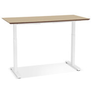 Maysun - Zit-Sta Bureau -BASIC Naturel - Wit 150x70cm