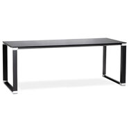 Maysun - Design Directiebureau - LUX - Zwart Glas 200X100cm