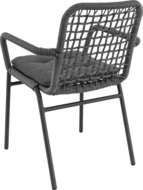 Maysun Gastro - Terrasstoel FIORI F - Aluminium Frame Antraciet - Wicker - Antraciet