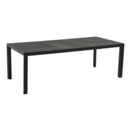 Outdoor Living - Tafel Murcia Negro 220x100cm