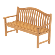 Outdoor Living - Tuinbank teak Ergo 158,5cm