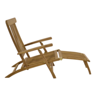 Outdoor Living - Deckchair teak verstelbaar