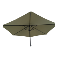 Outdoor Living - Parasol Gemini Olijfgroen &Oslash;3mtr