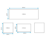 SenS-Line - Dublin Aluminium Loungeset Wit