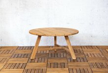 SenS-Line - Woody Teak Bijzettafel &Oslash;80cm