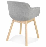 Maysun - Design Stoel - LAMBIC Grijs - Naturel