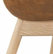 Maysun - Design Stoel - RUPERT Bruin - Naturel