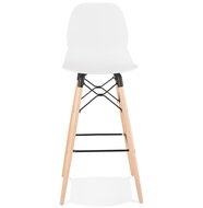 Design barkruk &#039;COSMIK&#039; wit Scandinavische stijl