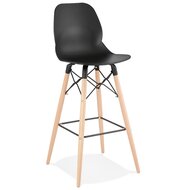 Design barkruk &#039;COSMIK&#039; zwart Scandinavische stijl