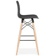 Design barkruk &#039;MOZAIK&#039; zwart Scandinavische stijl