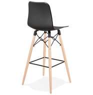 Design barkruk &#039;MOZAIK&#039; zwart Scandinavische stijl