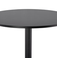 Staantafel / hoge tafel &#039;BRASILIA&#039; zwart - &Oslash; 90 cm