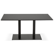 Design tafel / bureau &#039;AUSTIN&#039; zwart - 160x80 cm