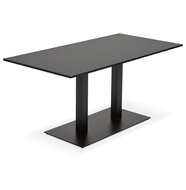 Design tafel / bureau &#039;AUSTIN&#039; zwart - 160x80 cm