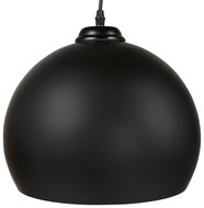 Zwarte bolvormige design hanglamp &#039;DOUGLAS&#039;