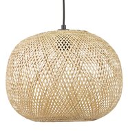 Ronde hanglamp &#039;CASIMIRA MINI&#039; van natuurlijke bamboe