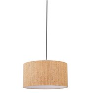 Ronde hanglamp &#039;CINTIO&#039; van kurk