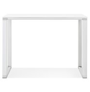 Hoge tafel/bureau van wit hout &#039;XLINE HIGH TABLE&#039; - 140x70 cm