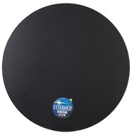 Zwart rond tafelblad &#039;LIMULE&#039; - &Oslash; 68 cm